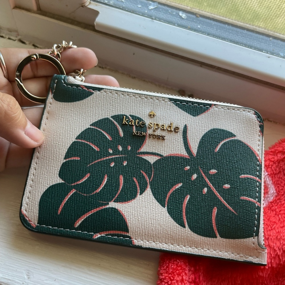 Kate Spade Monstera Card Holder